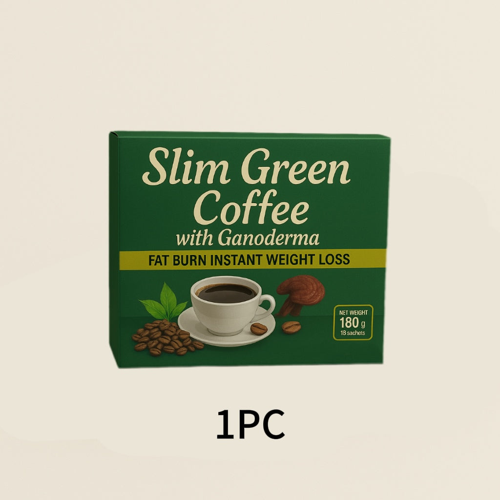 ☕Slimming Green Coffee|Fat Burn Instant Weight Loss