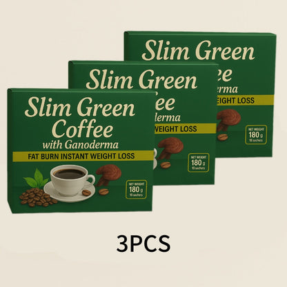 ☕Slimming Green Coffee|Fat Burn Instant Weight Loss