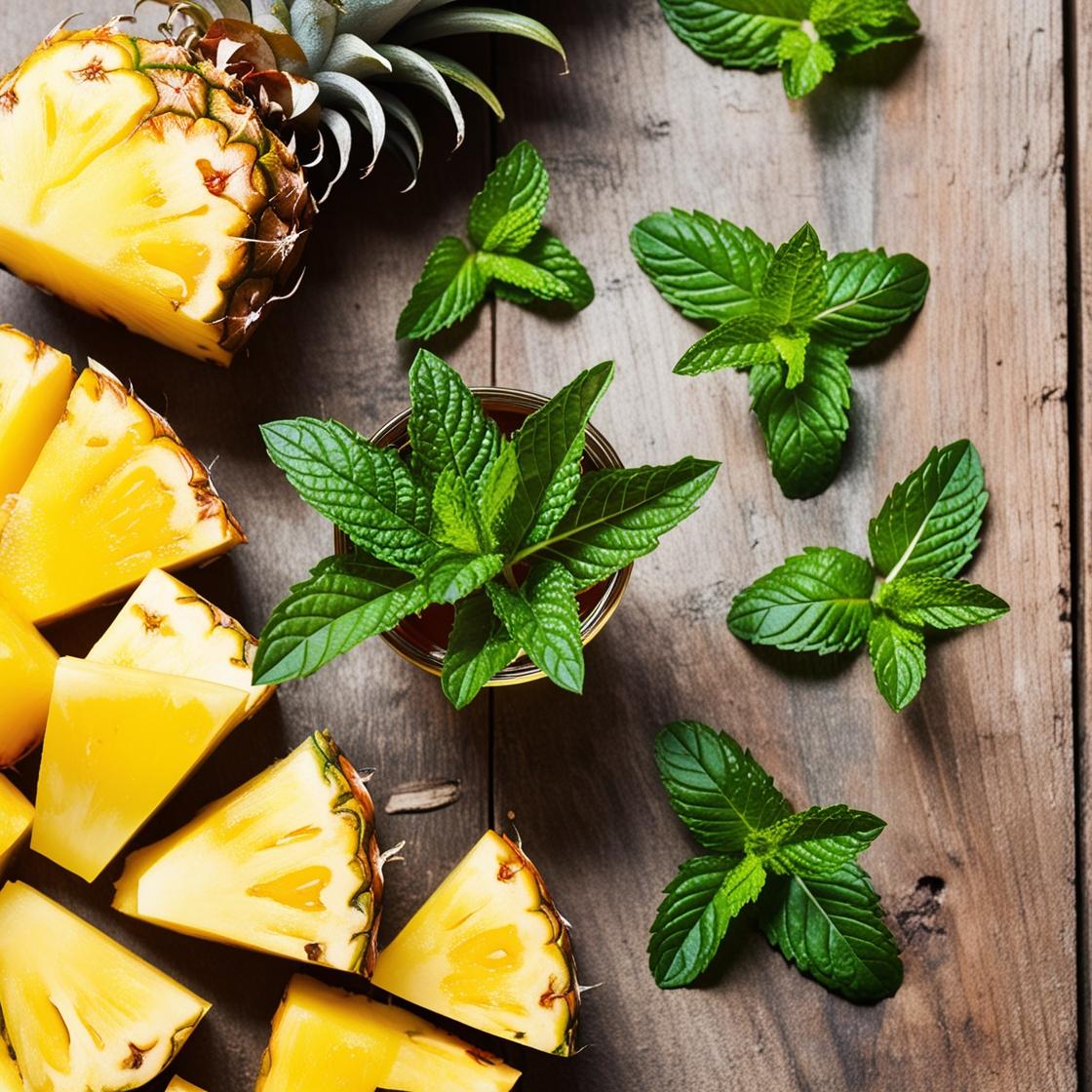 Pineapple Mint Recharge Tea [Vitamin B12]