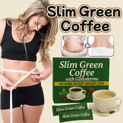 ☕Slimming Green Coffee|Fat Burn Instant Weight Loss