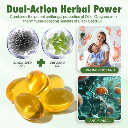 🟩Seurico™ Oil of Oregano with Black Seed oil 2 in 1 softgels